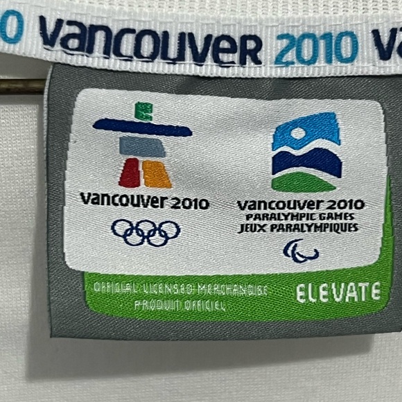 Vancouver 2010 Olympic Games Elevate Women's Long Sleeve Pullover Top Size XL - Picture 6 of 8